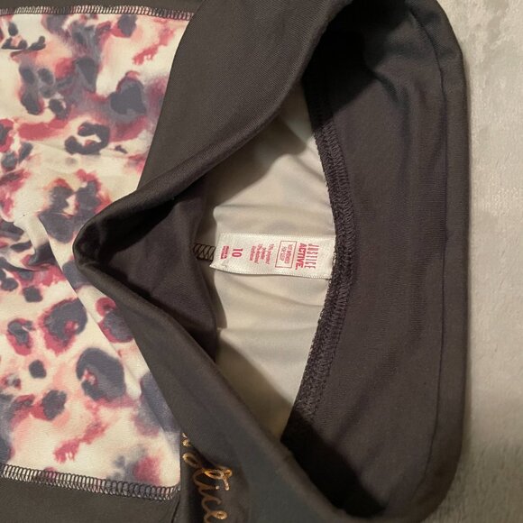 Justice (mall days) size 10 set including stretch pants & matching sweatshirt. - Picture 8 of 13